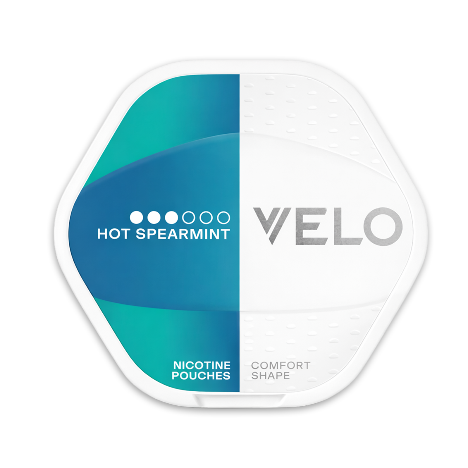 VELO HOT SPEARMINT COMFORT SHAPE LEVEL 3