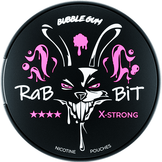 RABBIT BUBBLE GUM 26MG