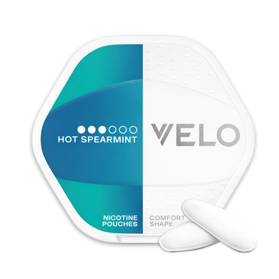 VELO HOT SPEARMINT COMFORT SHAPE LEVEL 3