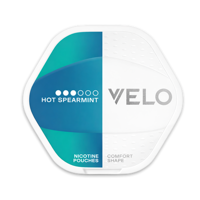 VELO HOT SPEARMINT COMFORT SHAPE LEVEL 3